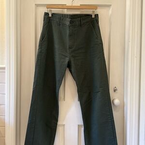 Carhartt WIP Men's Dark Green Chinos